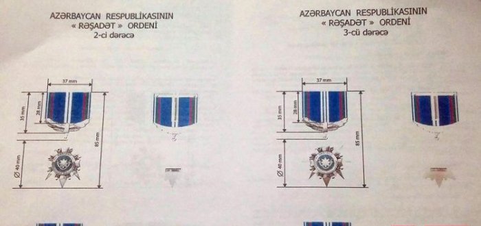 Parlament “Rəşadət” ordenini təsis etdi