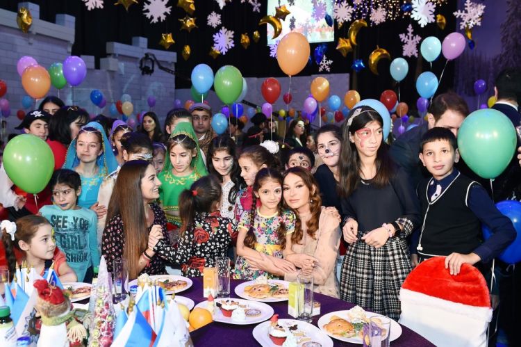 Heydər Əliyev Fondu uşaqlar üçün bayram şənliyi təşkil edib