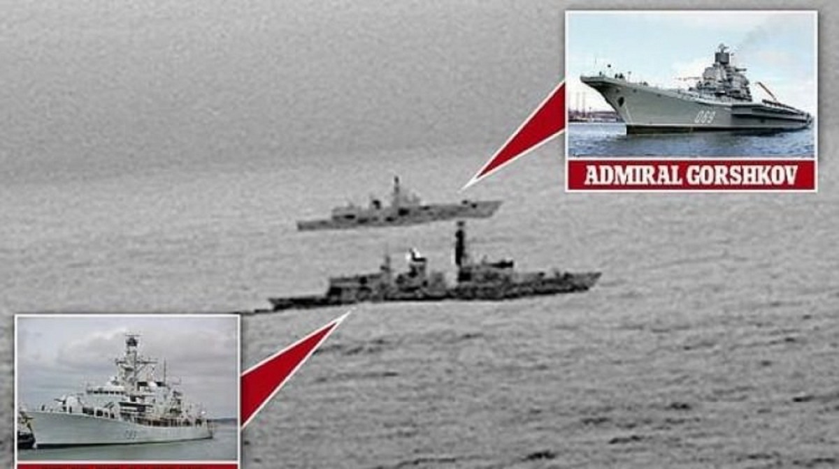 Rusiyaya məxsus döyüş gəmisi qanunsuz İngiltərə sularına daxil olub