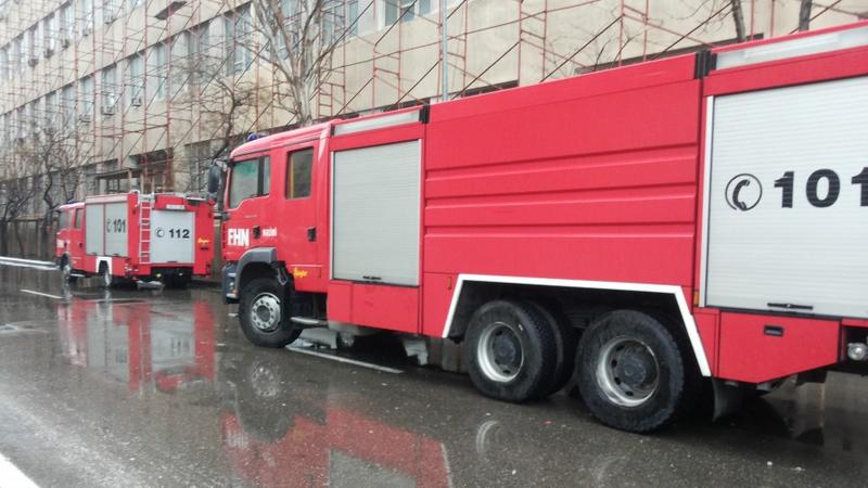 FHN Bakının mərkəzində baş verən yanğınla bağlı məlumat yaydı