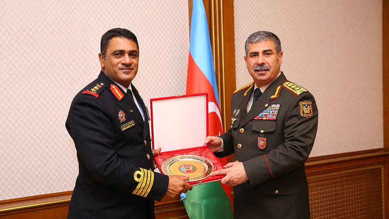 Zakir Həsənova “Ali zabit” medalı verildi - FOTO