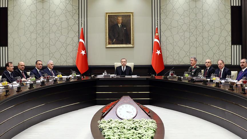 Ərdoğan Təhlükəsizlik Şurasını topladı