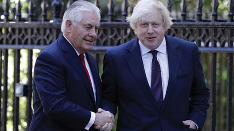 Tillerson və Boris Conson İranda baş verən hadisələri müzakirə etdi