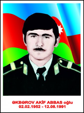 Akif Əkbərovun qəhrəmanlıq tarixçəsi