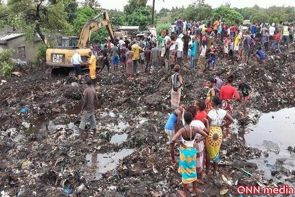Mozambikdə 17 nəfər zibil altında qalaraq ölüb