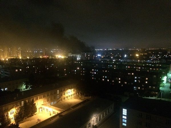 Bakıda güclü partlayış olub