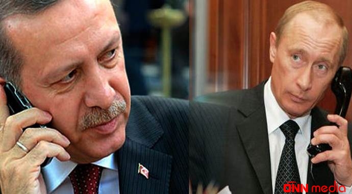 Ərdoğan və Putin telefon danışığı aparıb