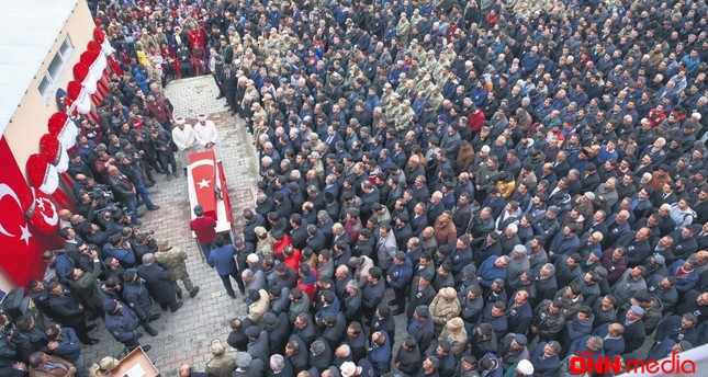 Türkiyə şəhidləri son mənzilə yola salındı