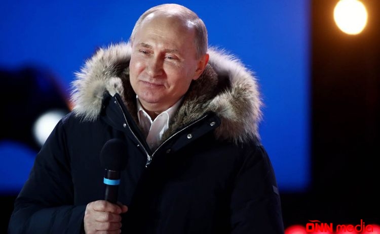 Putin seçkilərdə onu dəstəkləyənlərə təşəkkürünü bildirib