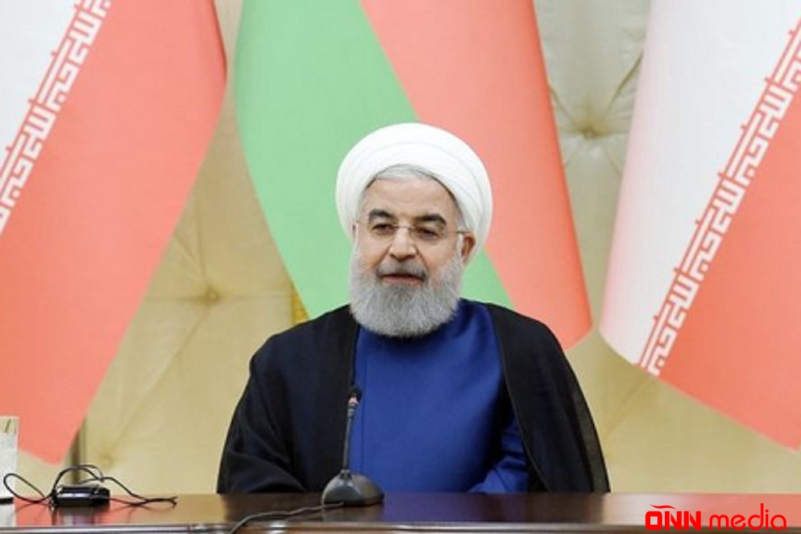 Həsən Ruhani: "Biz Azərbaycanın təhlükəsizliyini öz təhlükəsizliyimiz hesab edirik"