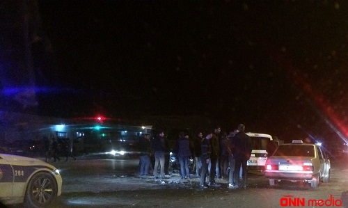 Sabunçuda yol qəzası