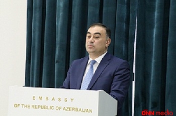 Qazaxıstanın gənc diplomatları Astanada Azərbaycan səfirliyində olub