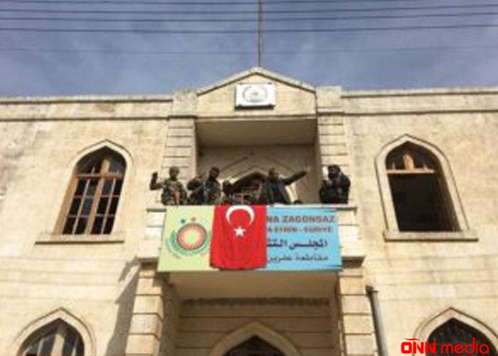 Türkiyə ordusu Afrində qələbə bayrağı qaldırır - VİDEO
