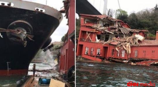 Tanker XVIII əsrə aid qədim saraya çırpıldı