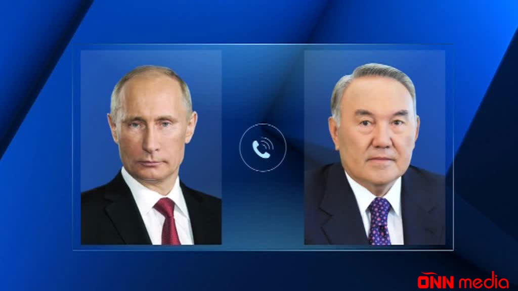 Putinlə Nazarbayev arasında Suriya müzakirəsi