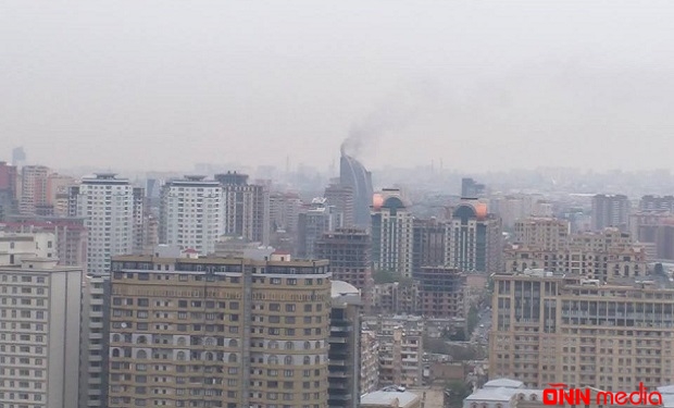 Bakıda hündürmərtəbəli binada baş verən yanğın lokallaşdırılıb