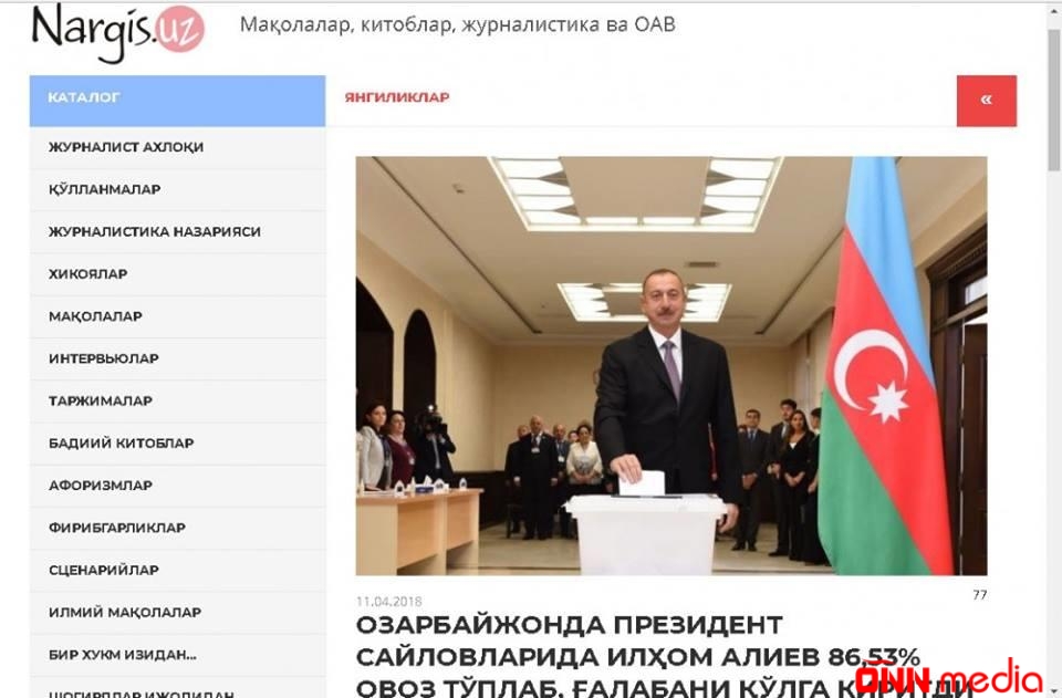 Özbəkistan mediası seçkilərdən yazdı