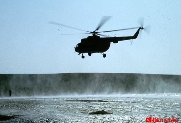 Helikopter dənizə düşdü- Ölən var