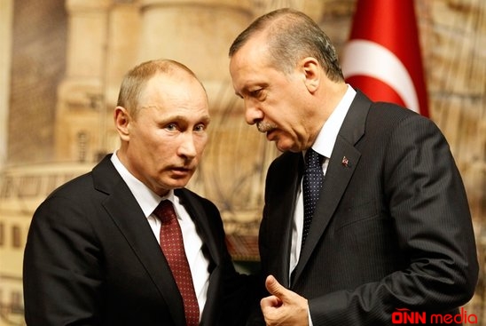 Ərdoğan və Putin arasında telefon danışığı olub