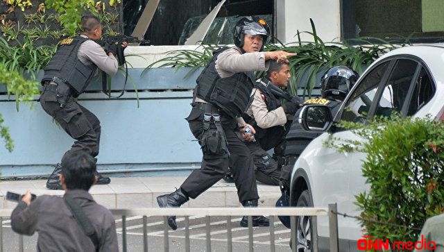 Polis məntəqəsində partlayış-ÖLƏNLƏR VAR