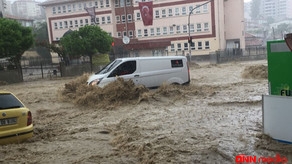 Türkiyədə sel- Xəsarət alanlar var
