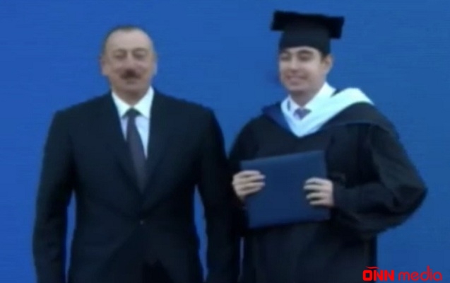 Heydər Əliyev məzun oldu