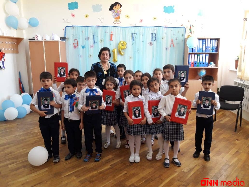 124 saylı məktəbdə Əlifba bayramı