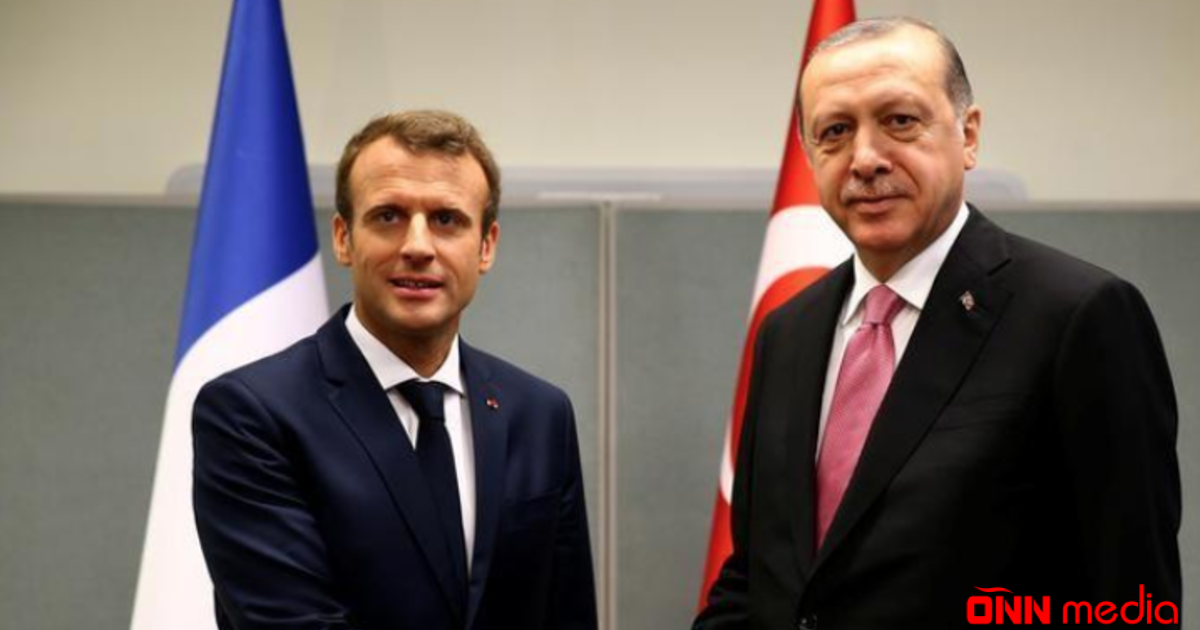 Ərdoğan ilə Fransa prezidenti arasında telefon danışığı olub