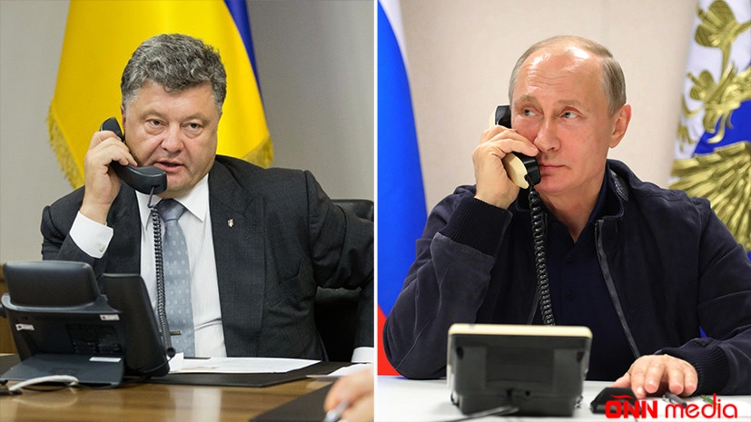 Putinlə Ukrayna prezidenti telefonda danışdılar