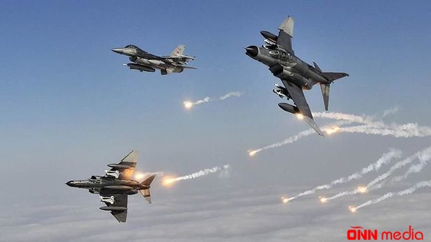 Türkiyə hərbi aviasiyası İraqı bombalayıb