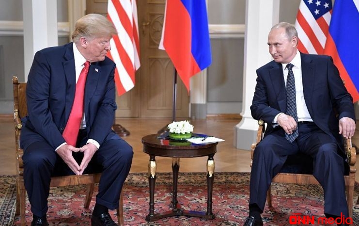 Tramp və Putin arasında təkbətək görüş başa çatdı