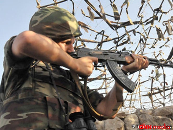 Ermənistan silahlı qüvvələri atəşkəsi 104 dəfə pozub