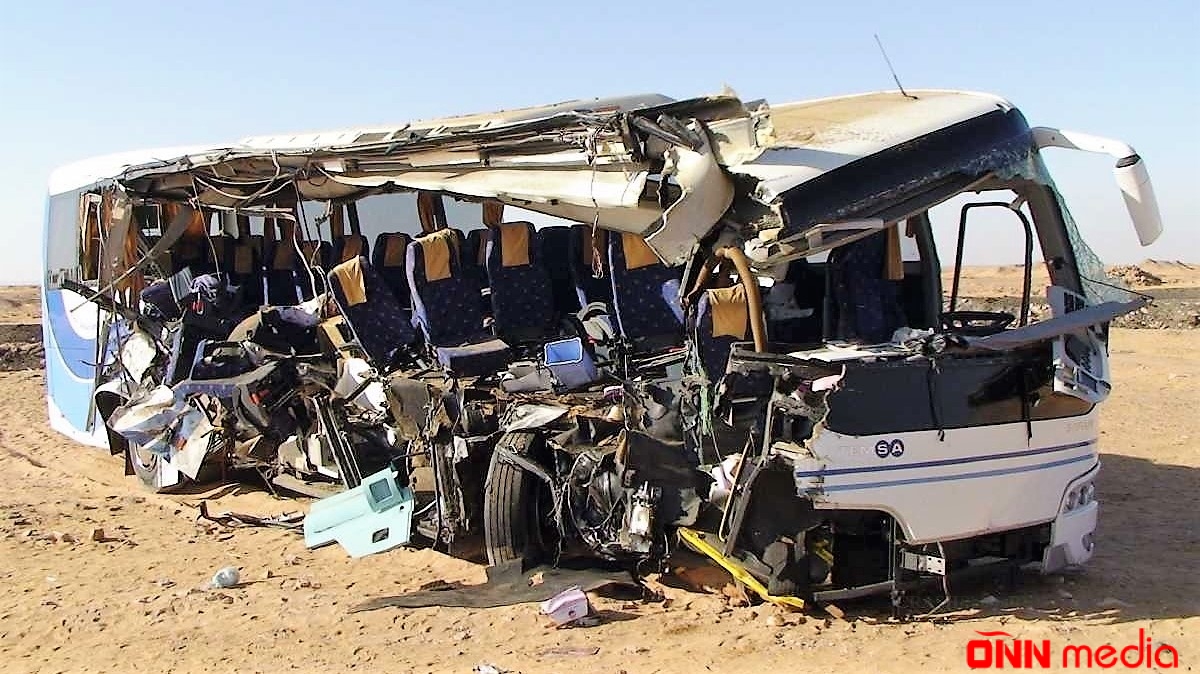 Sərnişin avtobusu qəzaya uğrayıb: 14 ölü, 30 yaralı