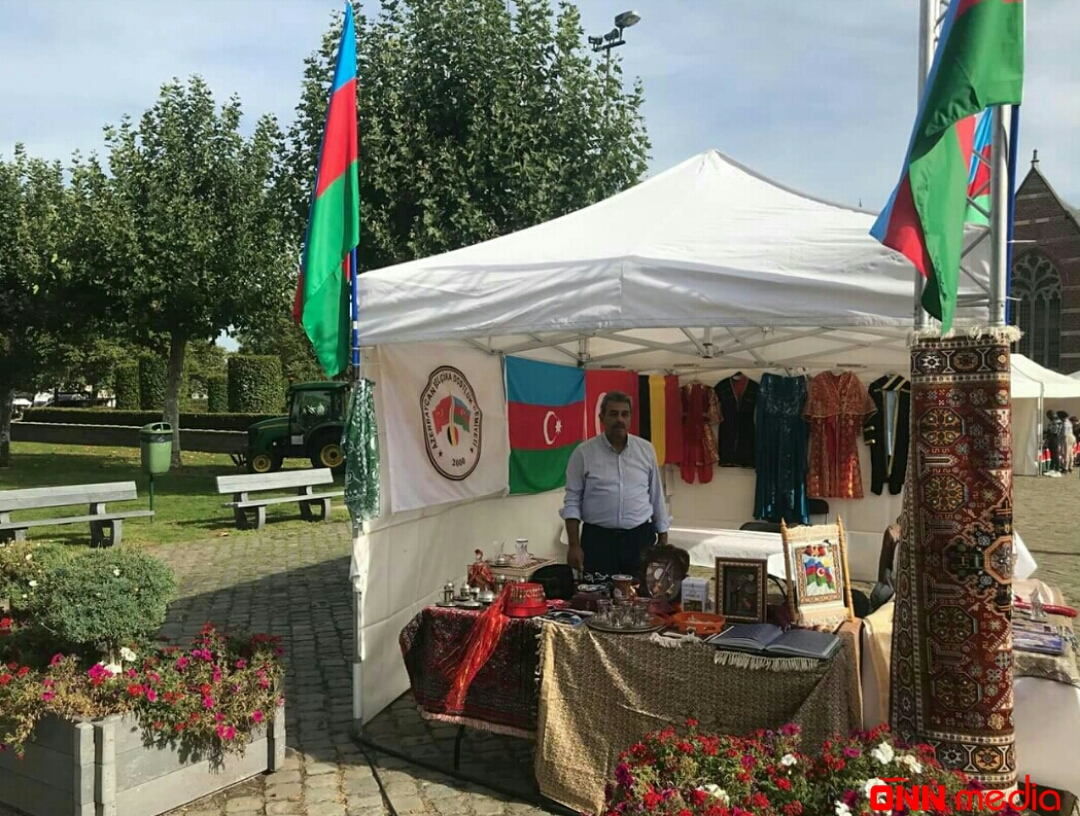 Ham səmalarında Azərbaycanın bayrağı  dalğalandı