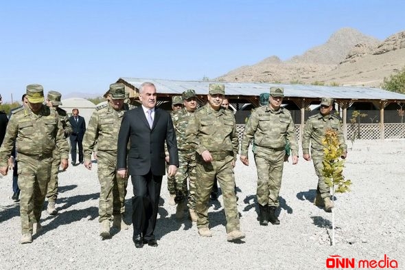 Naxçıvanda hərbi təlimlər keçirildi