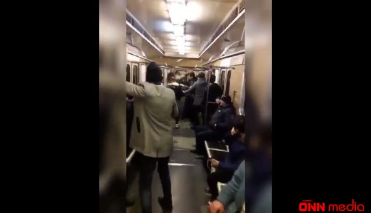 Metropolitendən qatardakı davaya - MÜNASİBƏT
