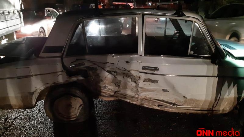Yol qəzası tıxaca səbəb oldu