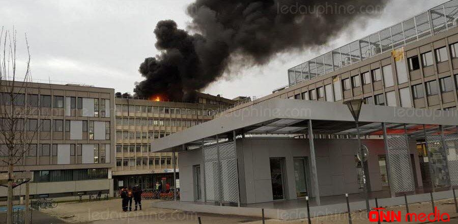 Universitetdə PARTLAYIŞ: 3 yaralı - Video