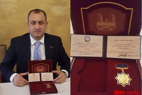 Adil Əliyev təltif olundu
