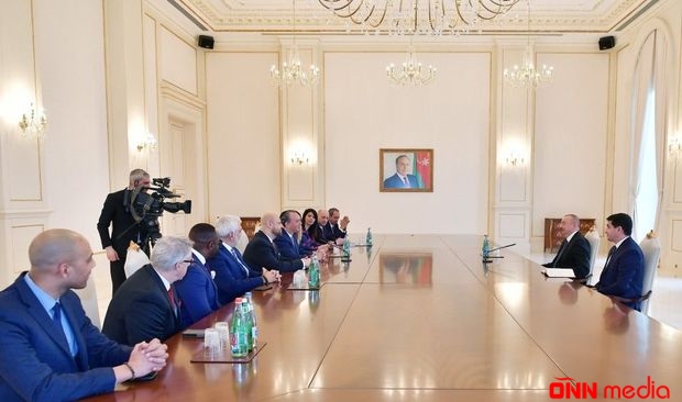 Prezident Şnayeri qəbul etdi