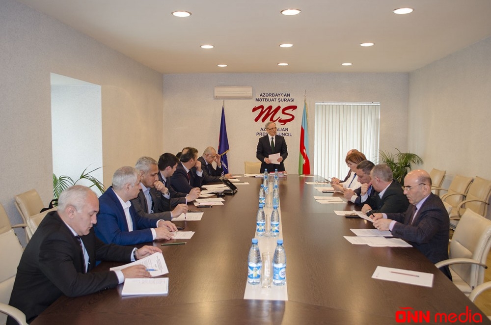 Mətbuat Şurasının İdarə Heyətinin iclası keçirildi