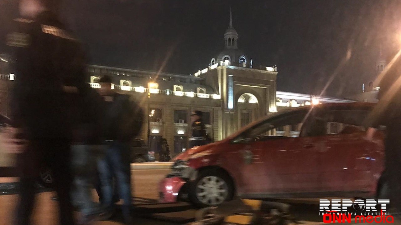 SON DƏQİQƏ: Nərimanovda 3 avtomobil toqquşdu