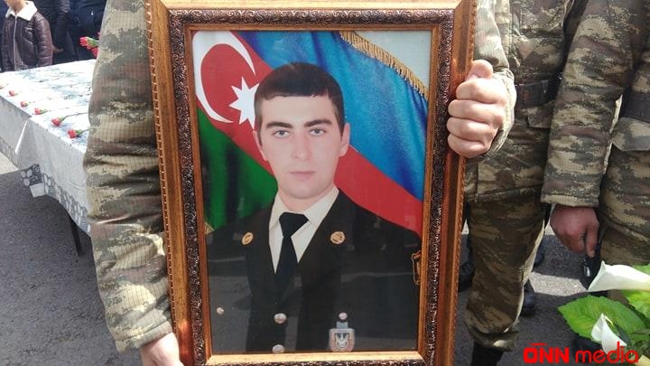 Şəhidimiz dəfn edildi - Foto