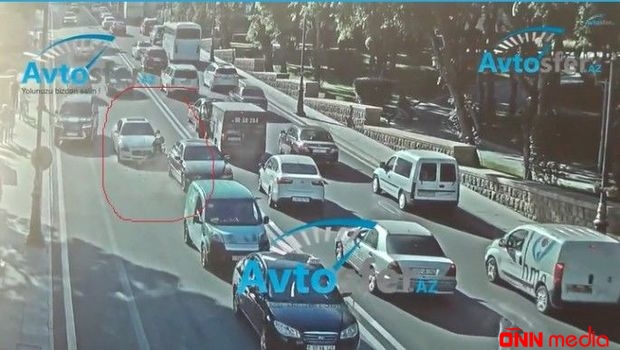 Sürücü səhlənkarlığı: ara məsafəsi saxlamamağın aqibəti - VİDEO