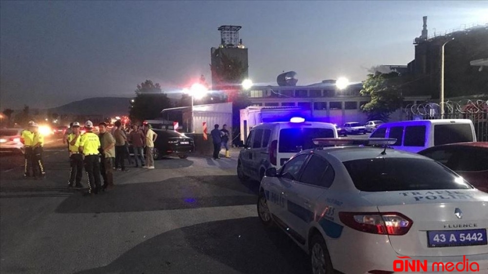 Azot zavodunda partlayış baş verib