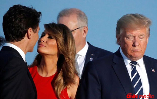 G7 sammitinə damğa vuran həmin an - FOTO