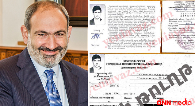 Ermənistanda ŞOK SƏNƏD yayıldı: Nikol Paşinyan dəlixanada yatıb