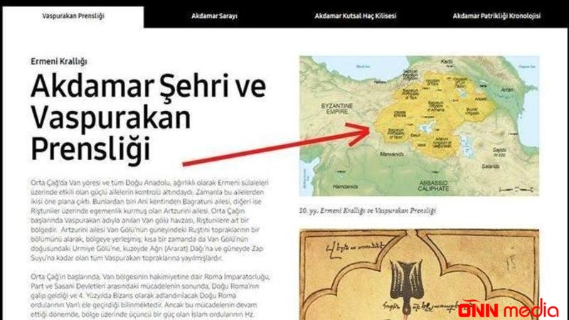 Ermənilərdən Türkiyənin rəsmi saytında Bakıya qarşı təxribat – FOTO