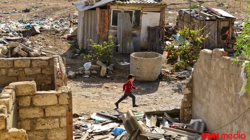Azərbaycanda yaşayış məskənində HEYRƏTAMİZ GÖRÜNTÜLƏR - FOTOREPORTAJ