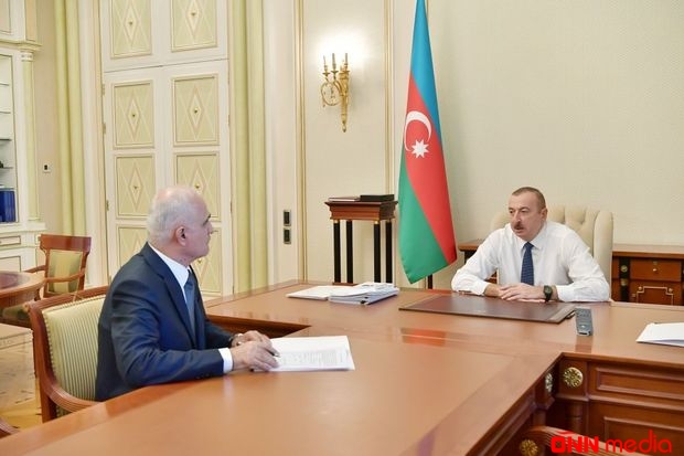 Ölkə başçısı Şahin Mustafayevi qəbul etdi